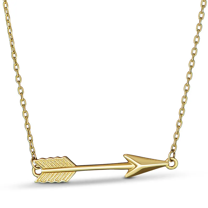 14K ARROW NECKLACE (NK27-14K)
