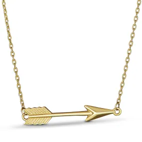 14K ARROW NECKLACE (NK27-14K)