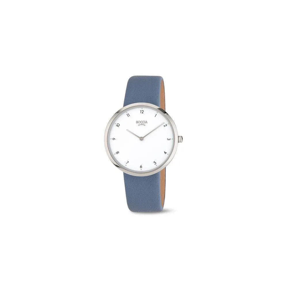 3309-07 - Ladies Titanium Sky Blue Watch