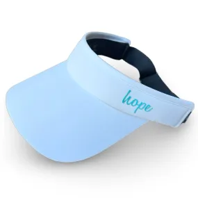 Adjustable Band Sport Visor - White