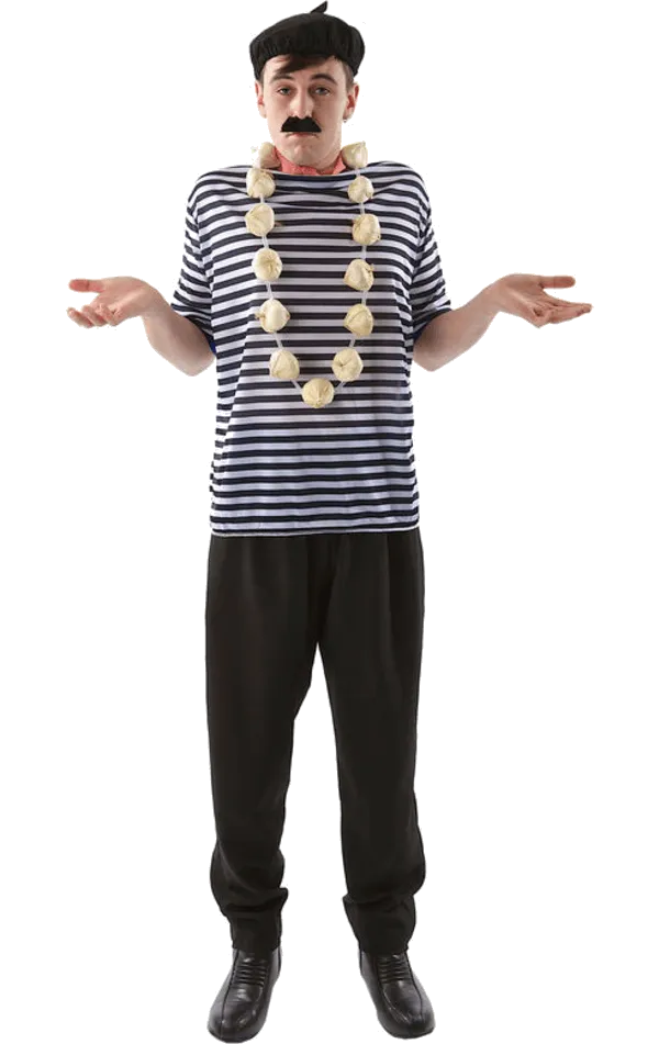 Adult Frenchman Costume Kit