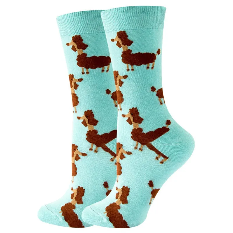 Animal Printed Socks For Autumn And Spring