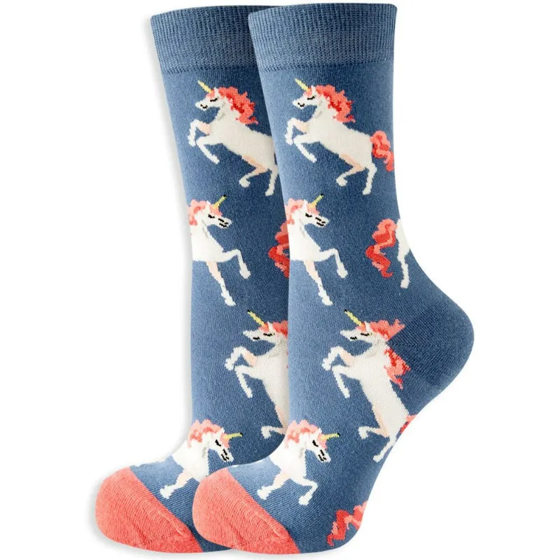 Animal Printed Socks For Autumn And Spring