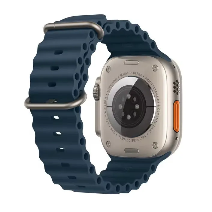Apple Watch Ultra 2 GPS   Cellular 49mm Titanium/Blue Ocean Band - AU Version ( Open Never Used )