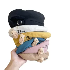 Autumn and winter cartoon cute baby beret 18.8-20.8 inches