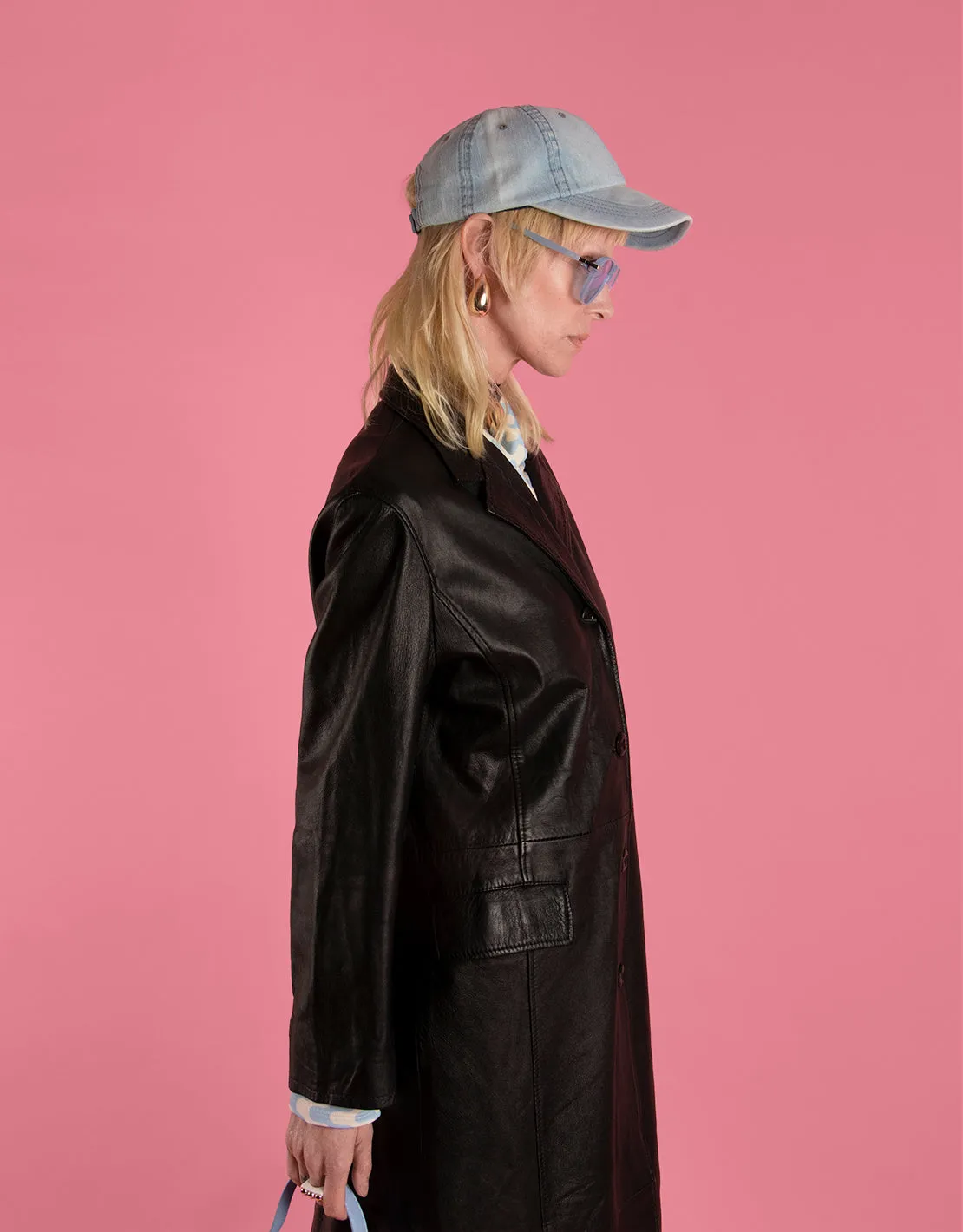 Basic denim cap