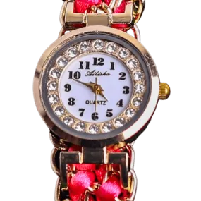 Bracelet Strap, Small Round Zarcon Touch Dial Women Watch