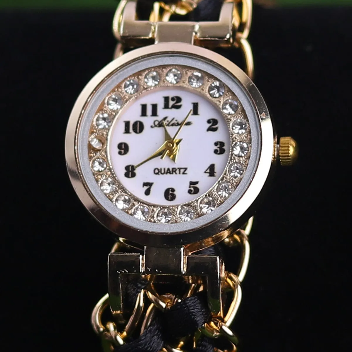Bracelet Strap, Small Round Zarcon Touch Dial Women Watch