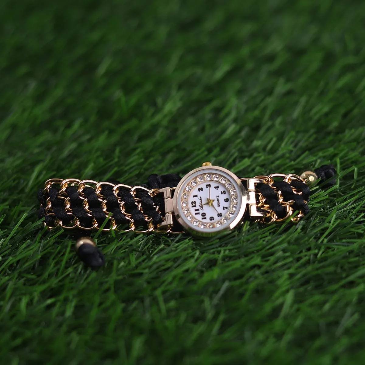 Bracelet Strap, Small Round Zarcon Touch Dial Women Watch