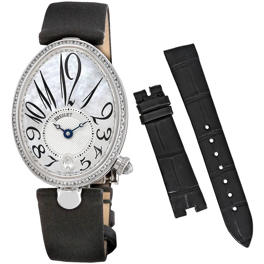 Breguet Reine de Naples Mother of Pearl Dial Ladies Watch 8918bb/58/864.d00d