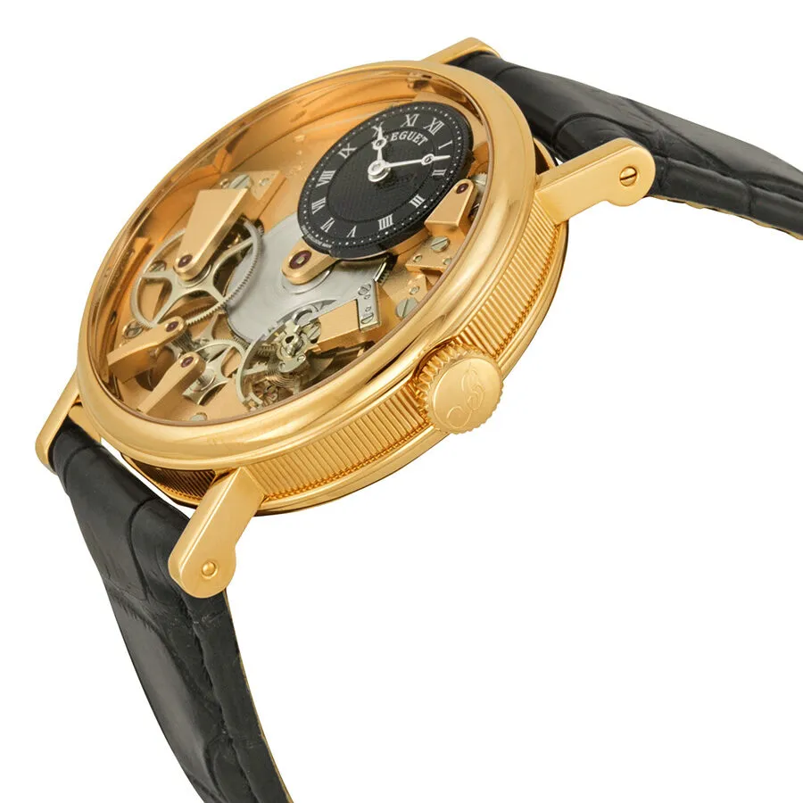 Breguet Tradition Automatic Skeleton Dial 18kt Rose Gold Men's Watch 7027BRR99V6