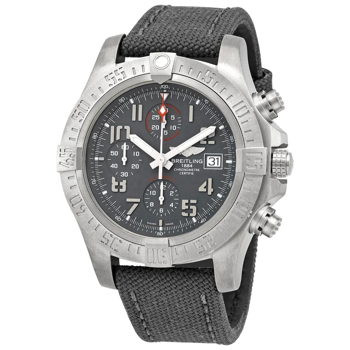 Breitling Avenger Bandit Chronograph Automatic Grey Dial Men's Watch E13383101M1W1