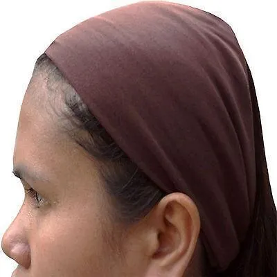 Brown Alice Headband Hairband Sweat Head Hair Band Gym Exercise Sport Sweatband
