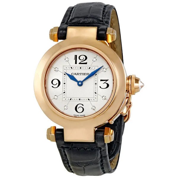 Cartier Pasha Diamond Ladies  Watch WJ11913G