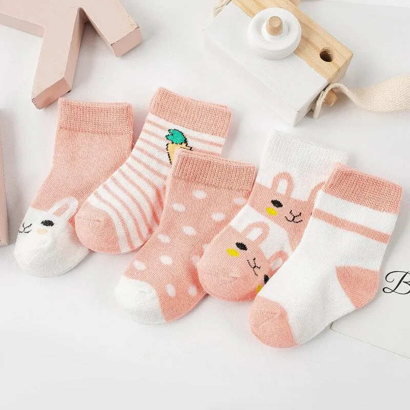 Cartoon Fadeless Casual Socks