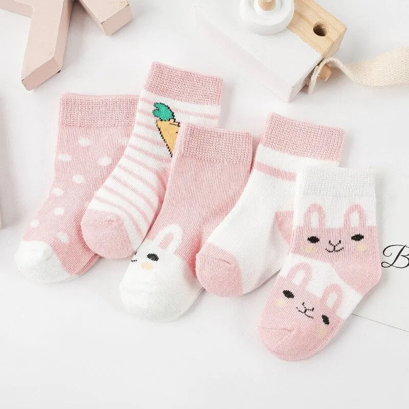 Cartoon Fadeless Casual Socks