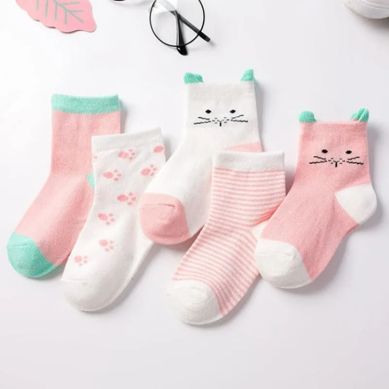 Cartoon Fadeless Casual Socks
