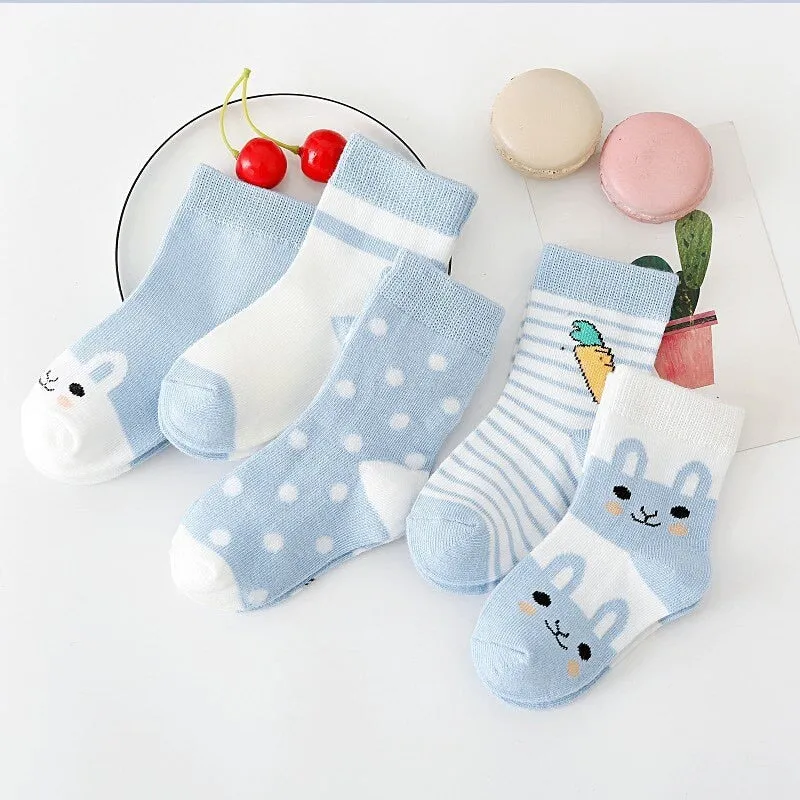 Cartoon Fadeless Casual Socks