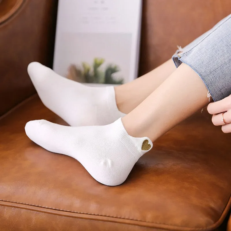 Casual Ankle Length Short Socks