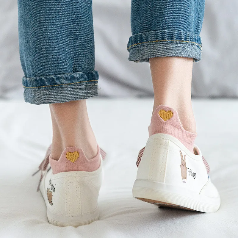 Casual Ankle Length Short Socks