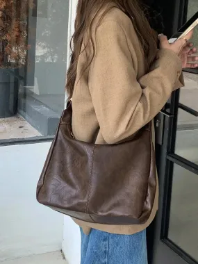 Casual Lage Capacity Messenger Bag Women Fashion Designer Luxury Female Tote Bag High Quality PU Leather Handbags