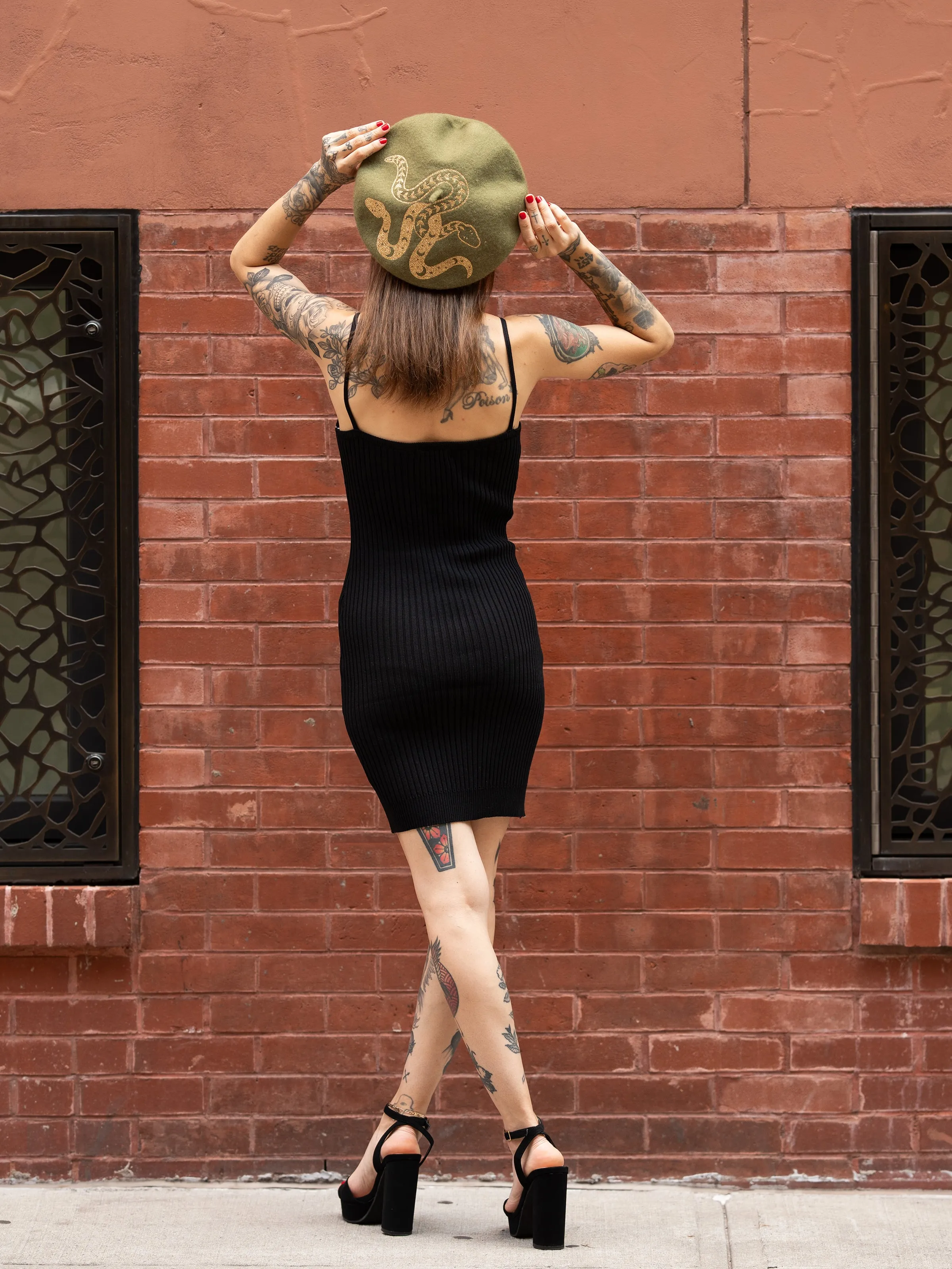 Celestial Snakes Beret