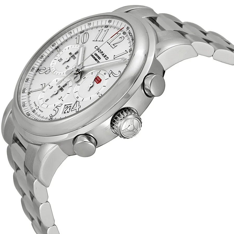 Chopard Mille Miglia Chronograph Mechanical Silver Dial Stainless Men's Watch 158511-3001