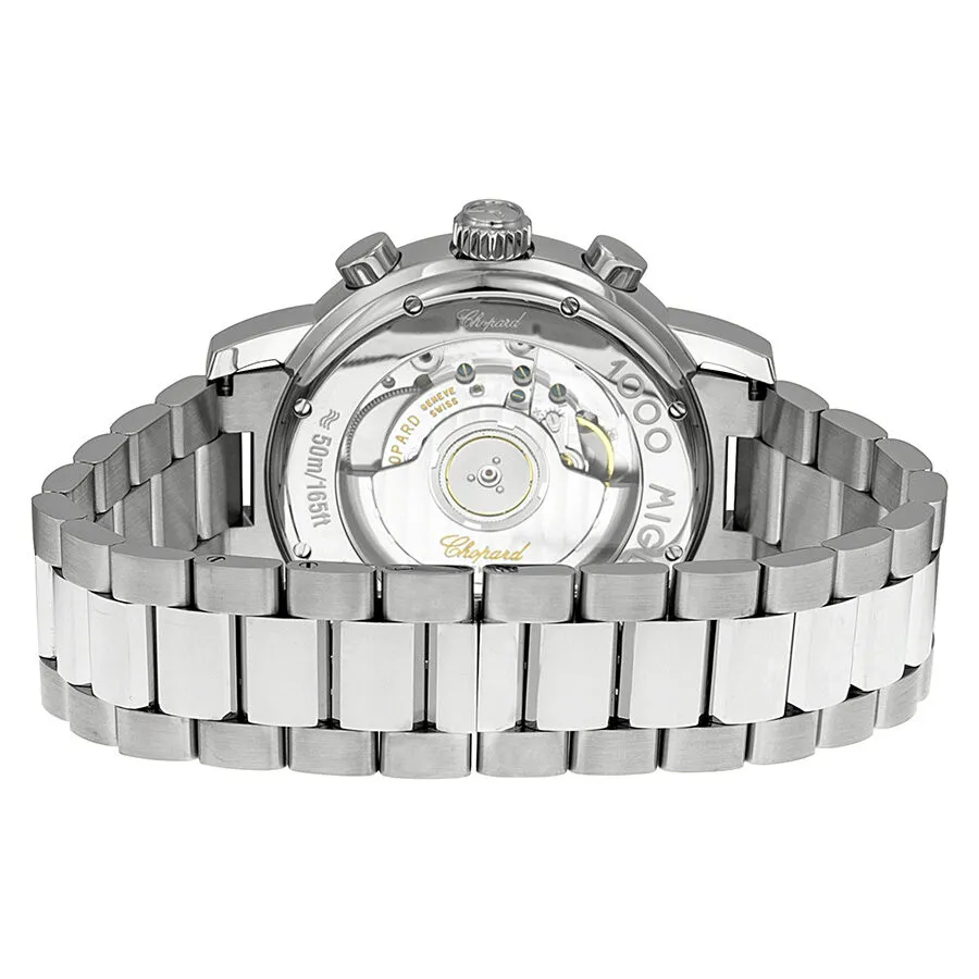 Chopard Mille Miglia Chronograph Mechanical Silver Dial Stainless Men's Watch 158511-3001