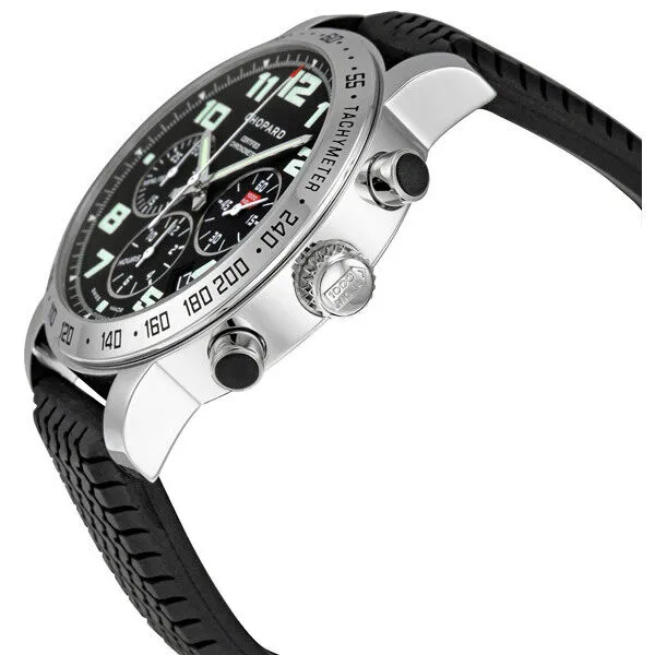 Chopard Mille Miglia Steel Black Rubber Chronograph Men's Watch 16/8920 168920-3001