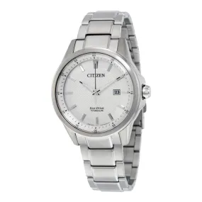 Citizen TI   IP Eco-Drive Silver Dial Men's Watch AW1490-50A