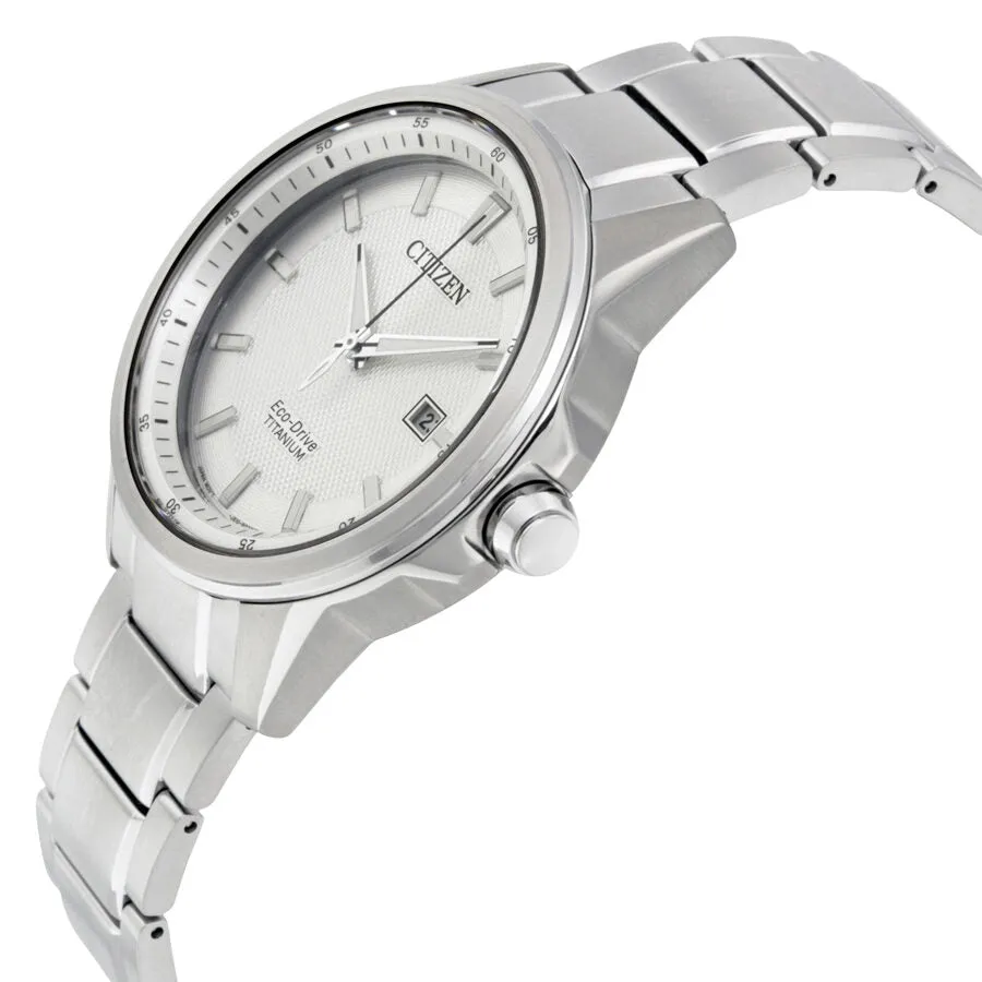 Citizen TI   IP Eco-Drive Silver Dial Men's Watch AW1490-50A