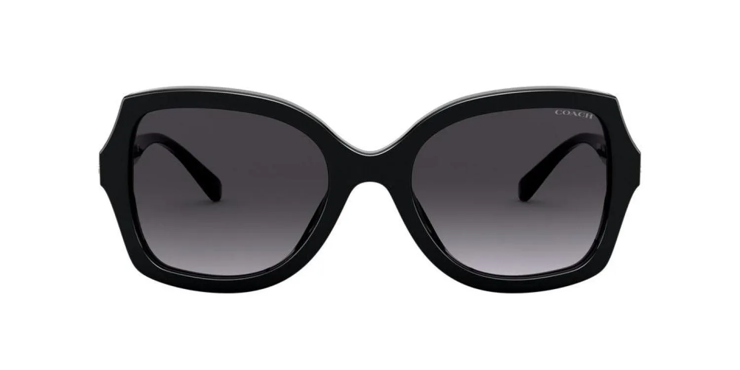 Coach 0HC8295 50028G Oversized Square Sunglasses