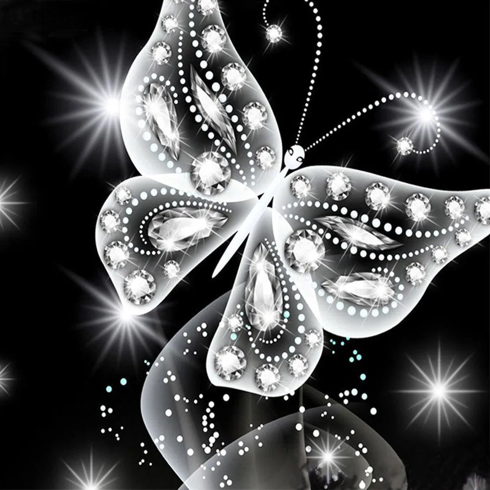 Colorful Butterfly Diamond Art Kit - DIY Ethnic Wall Decor & Gift Set