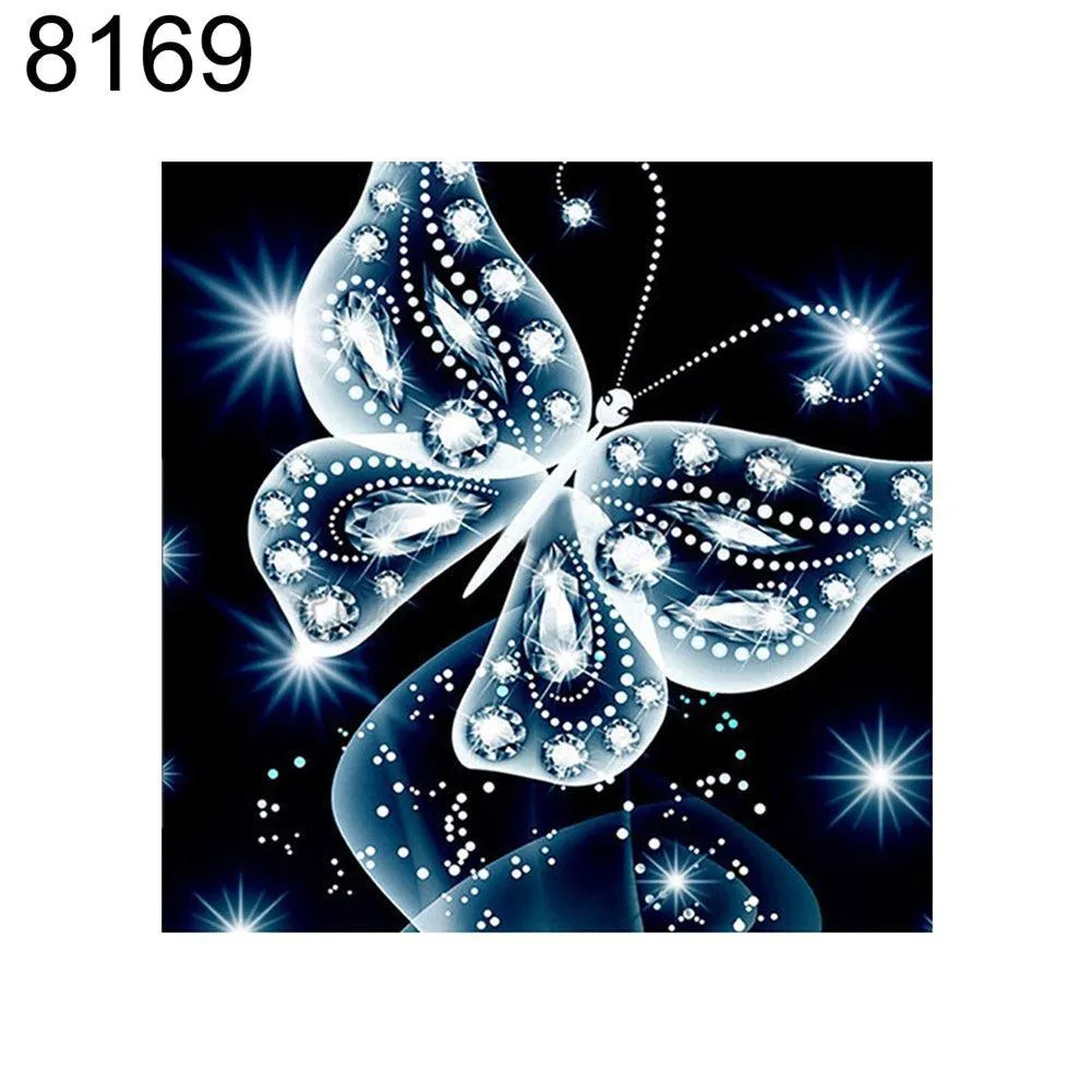 Colorful Butterfly Diamond Art Kit - DIY Ethnic Wall Decor & Gift Set
