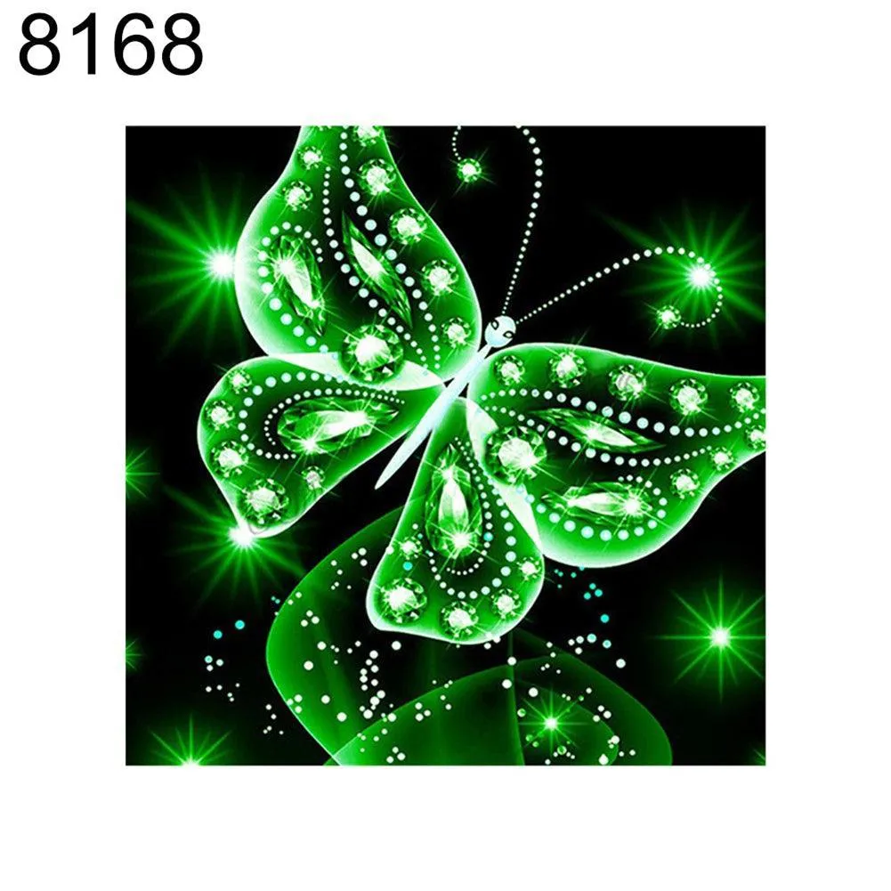 Colorful Butterfly Diamond Art Kit - DIY Ethnic Wall Decor & Gift Set