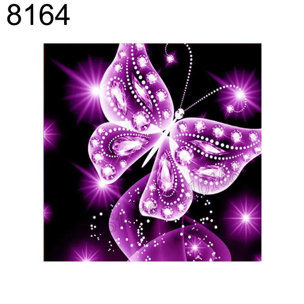 Colorful Butterfly Diamond Art Kit - DIY Ethnic Wall Decor & Gift Set