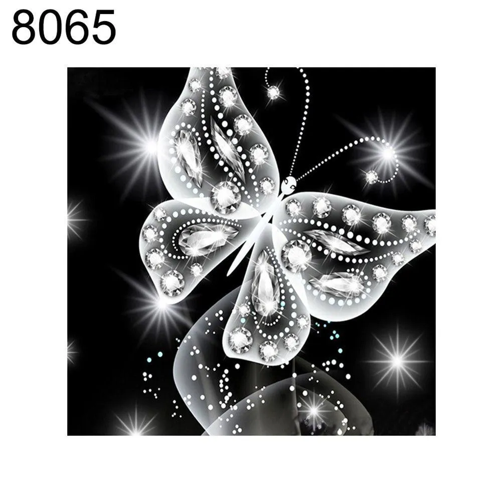 Colorful Butterfly Diamond Art Kit - DIY Ethnic Wall Decor & Gift Set