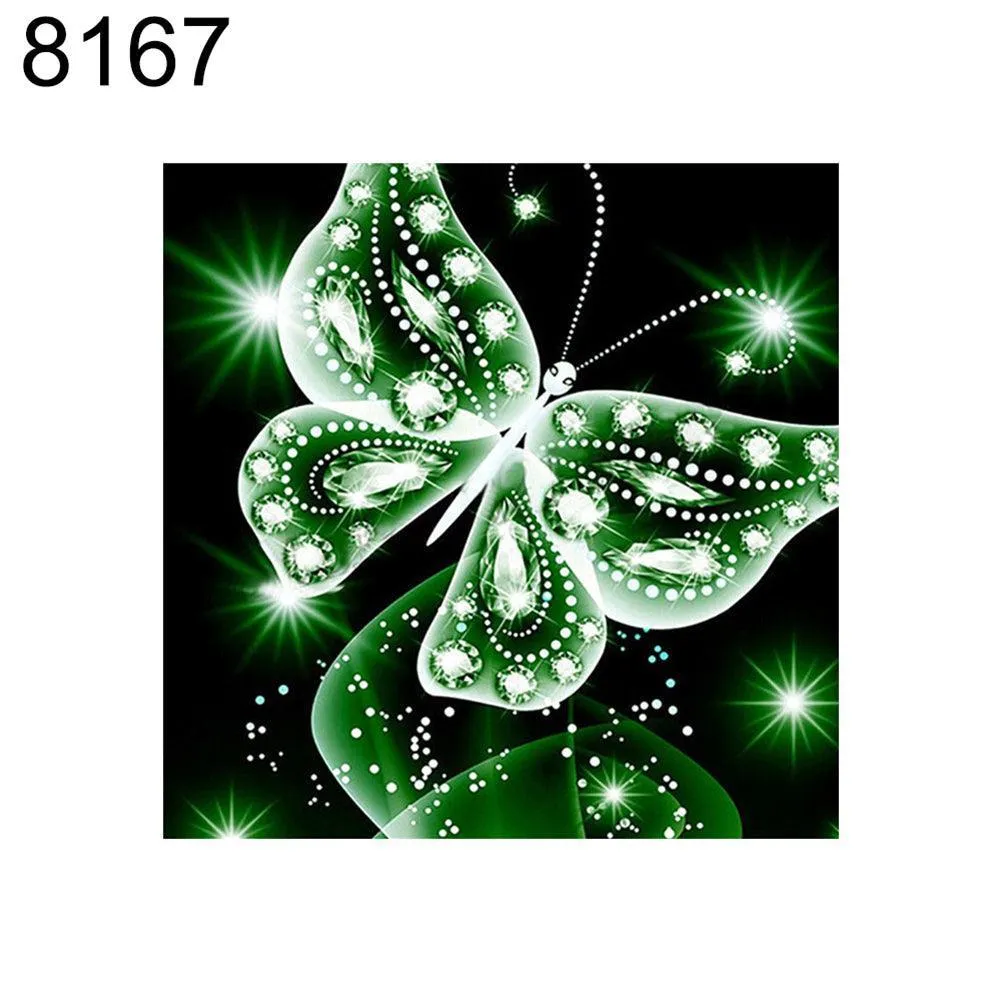 Colorful Butterfly Diamond Art Kit - DIY Ethnic Wall Decor & Gift Set