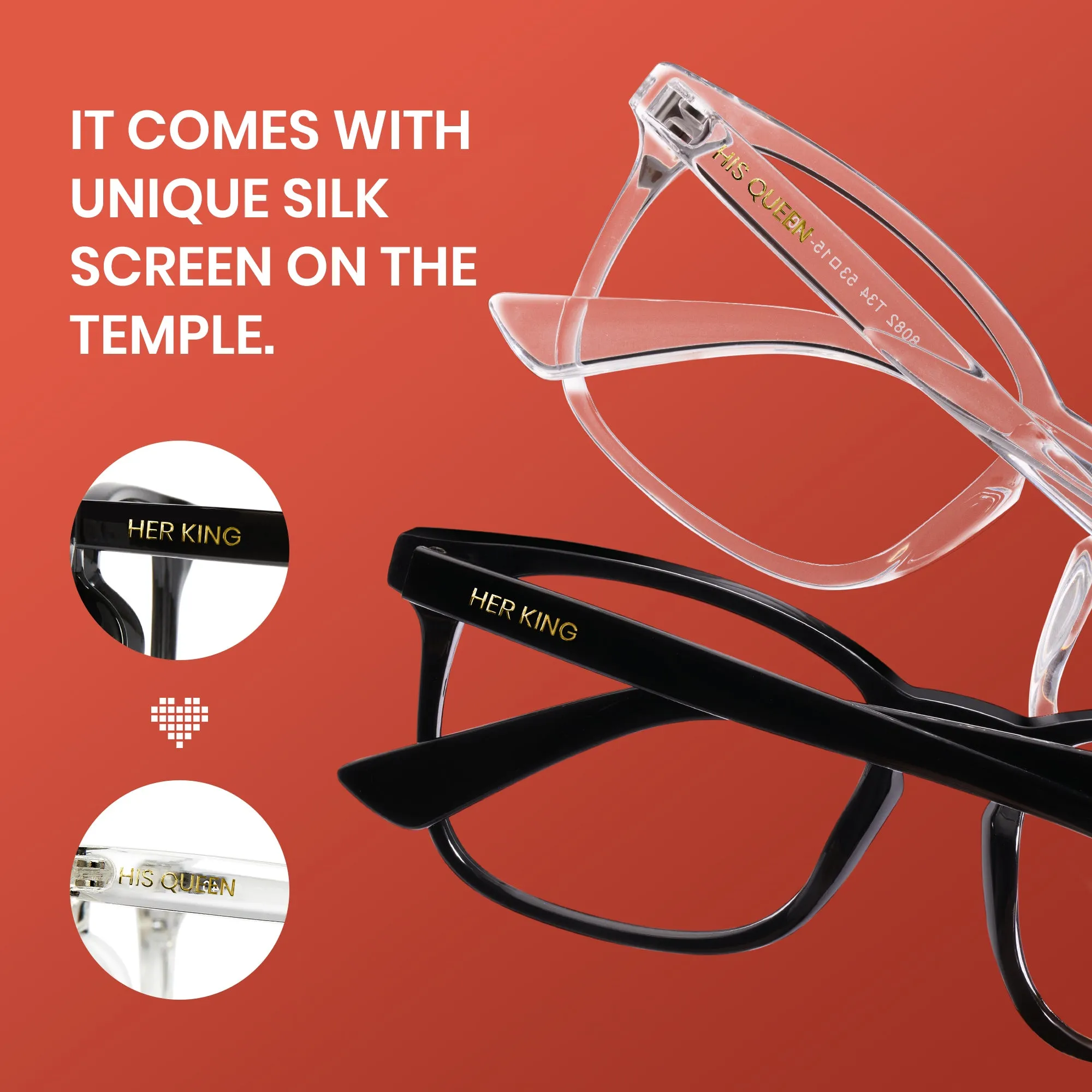 Couple Glasses Wing