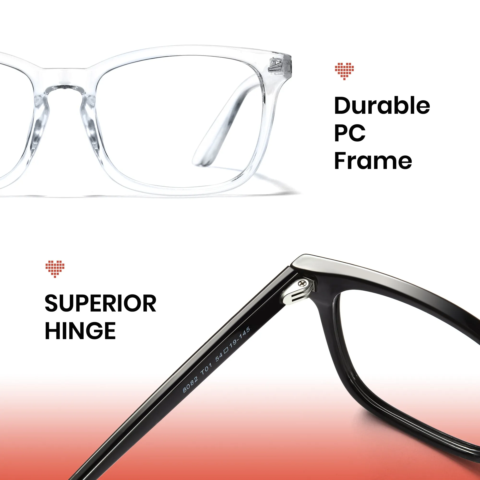 Couple Glasses Wing
