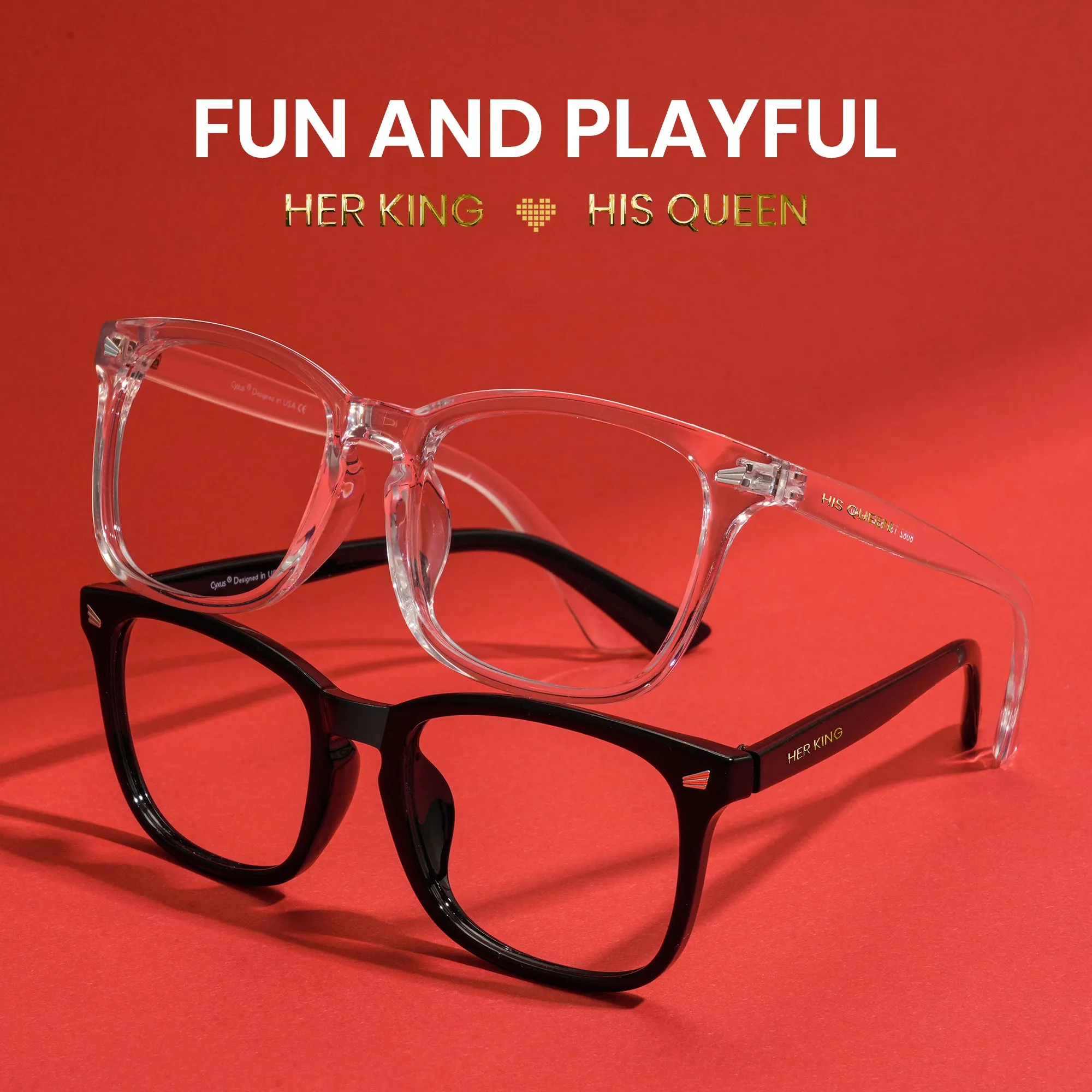 Couple Glasses Wing