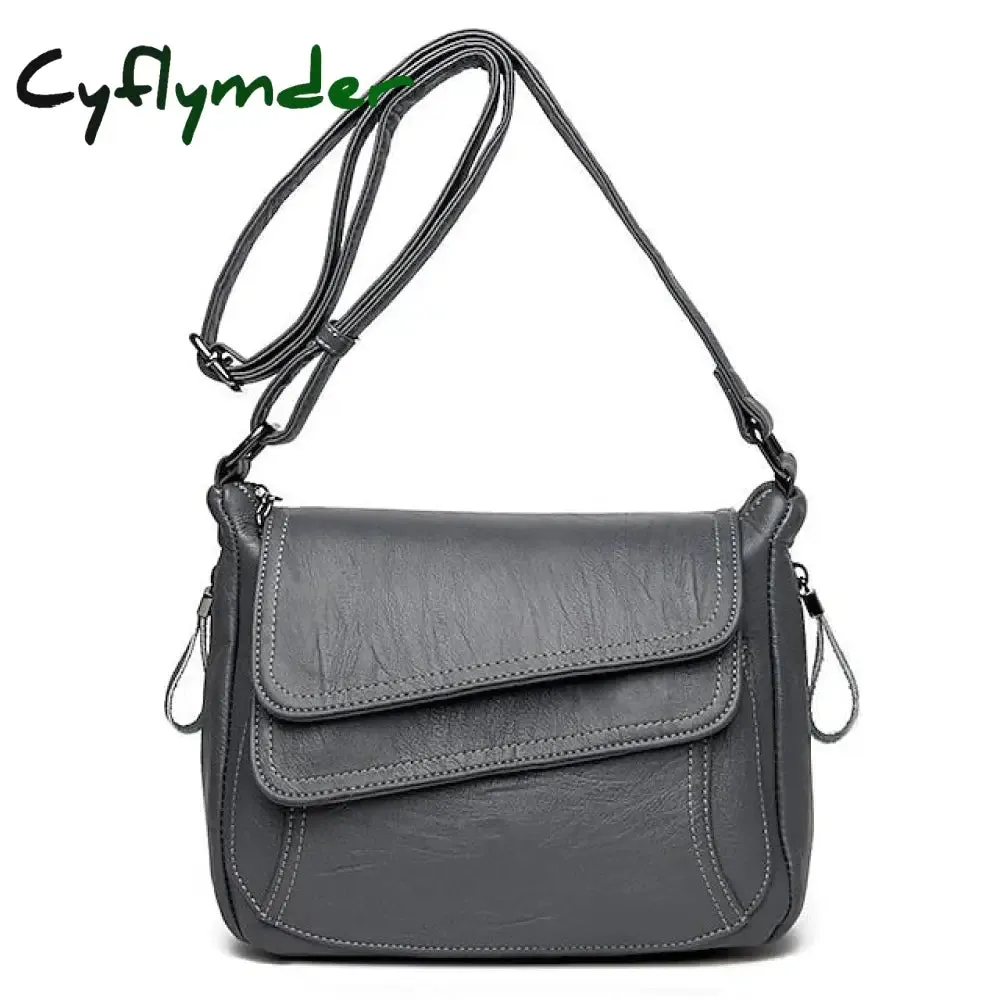 Cyflymder Women's Crossbody Bag Shoulder Bag Messenger Bag PU Leather Outdoor Daily Holiday Zipper Large Capacity Waterproof Lightweight