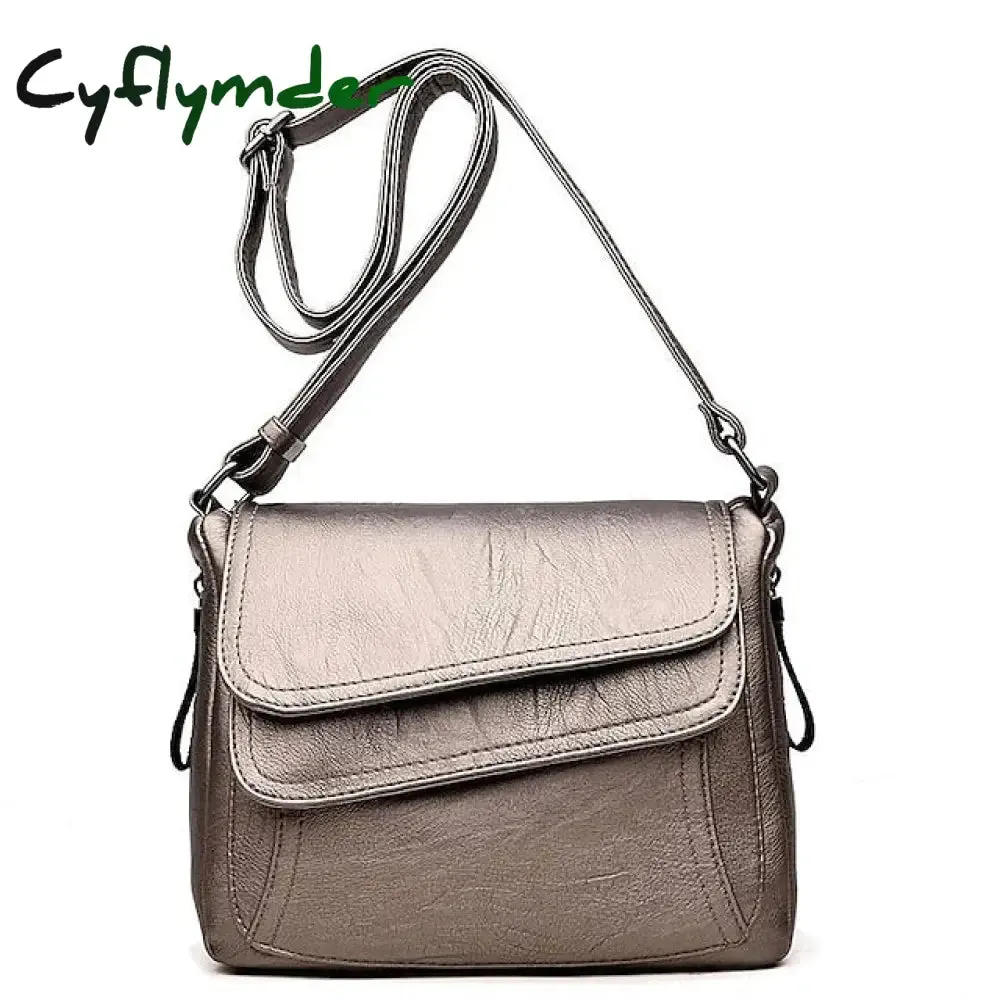 Cyflymder Women's Crossbody Bag Shoulder Bag Messenger Bag PU Leather Outdoor Daily Holiday Zipper Large Capacity Waterproof Lightweight