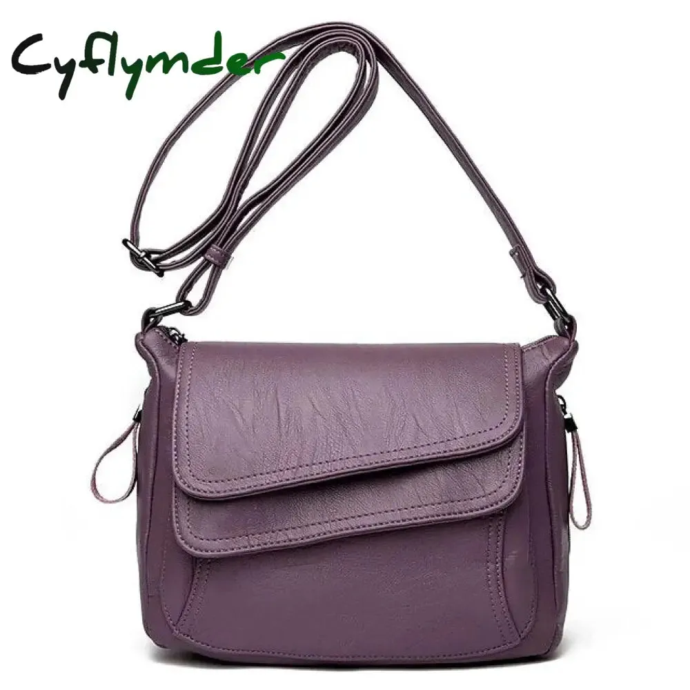 Cyflymder Women's Crossbody Bag Shoulder Bag Messenger Bag PU Leather Outdoor Daily Holiday Zipper Large Capacity Waterproof Lightweight