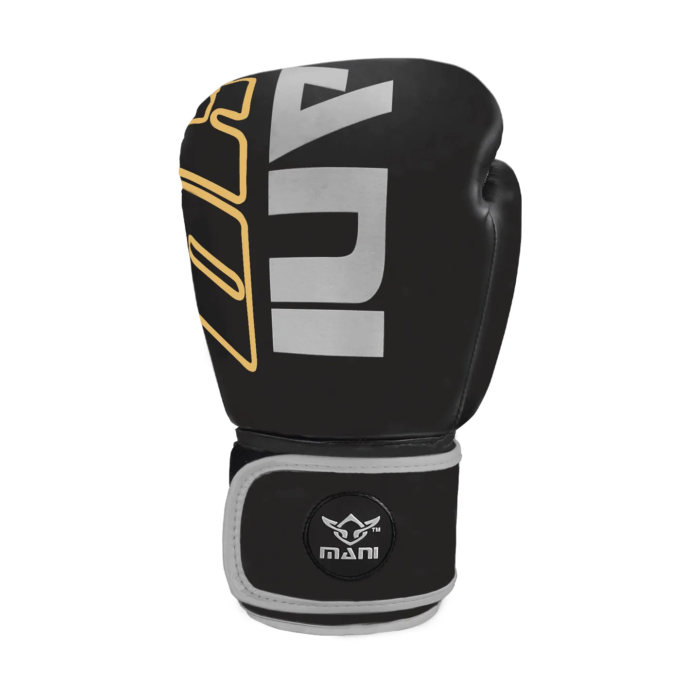 D40 SERIES BLACK - GREY BOXING GLOVES