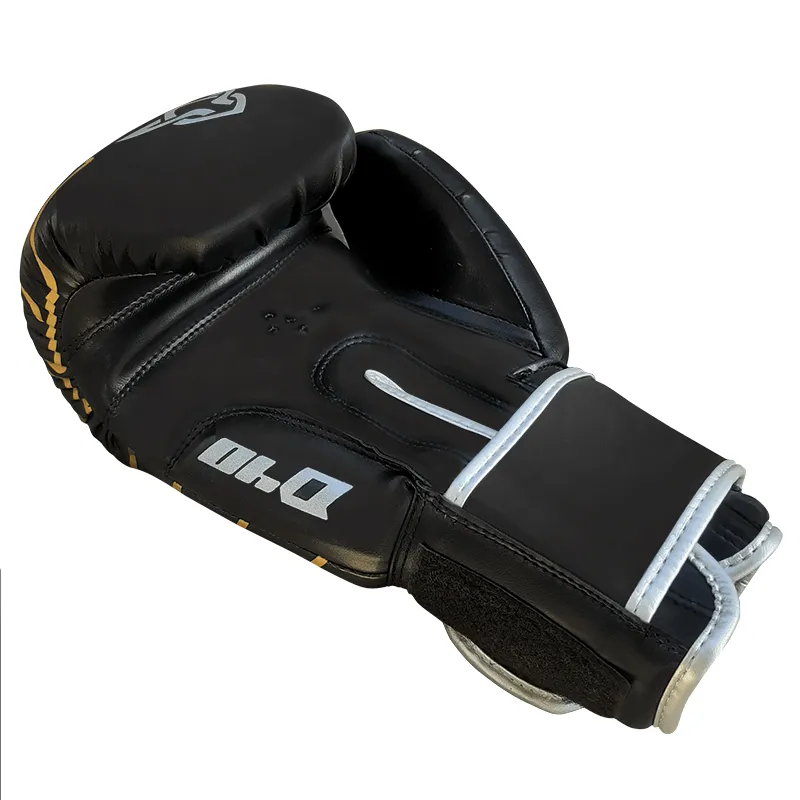 D40 SERIES BLACK - GREY BOXING GLOVES