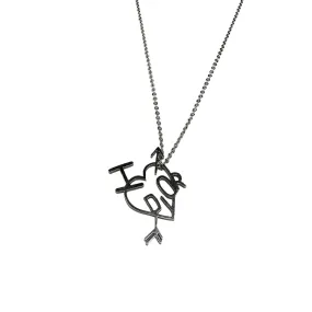 DIOR HEART ARROW NECKLACE