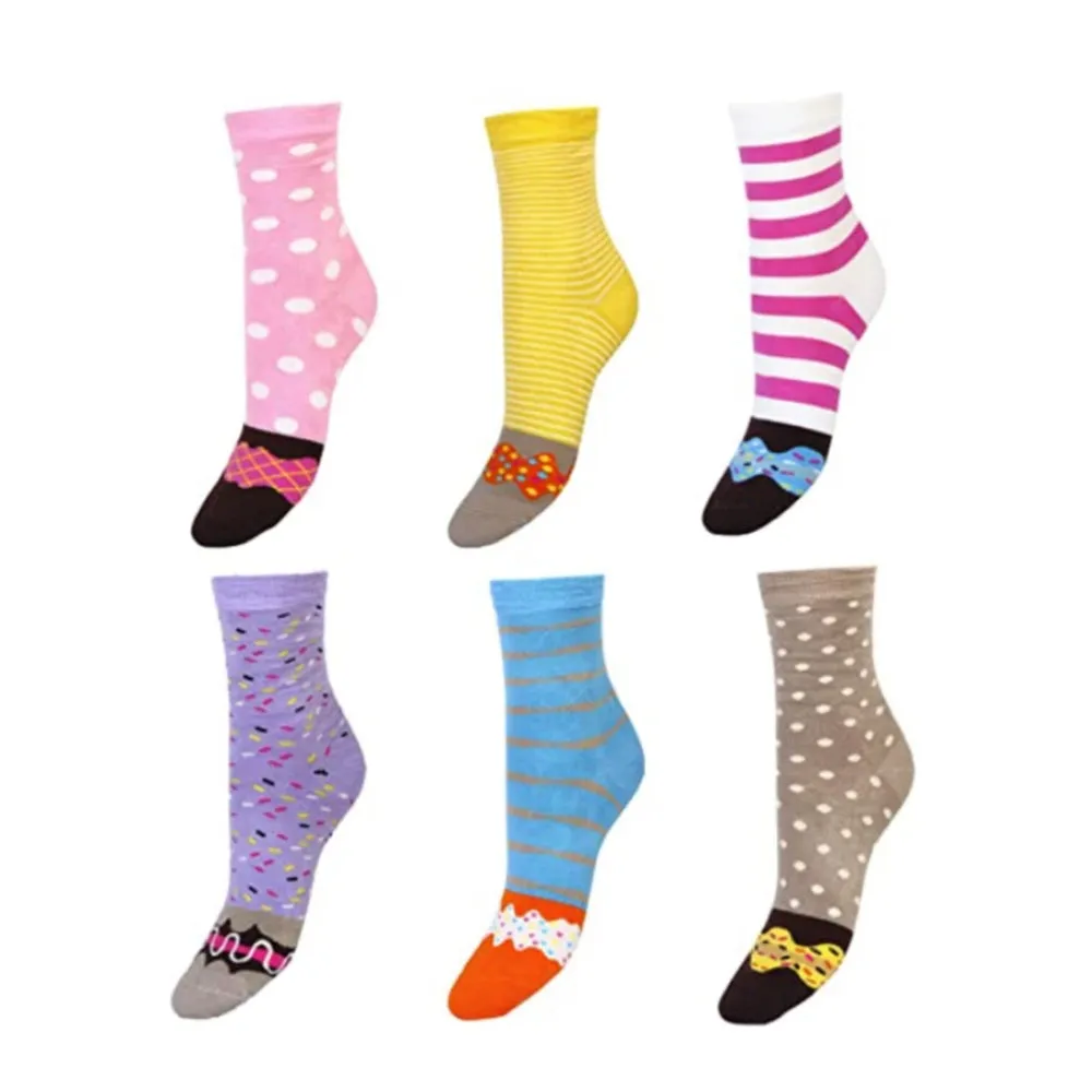 Donut Socks - Bamboo 6 Pack