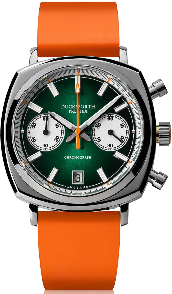 Duckworth Prestex 42 Green Sunburst Orange Rubber
