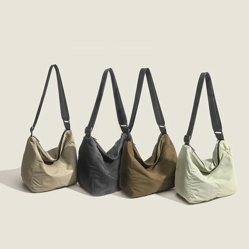 Fashion Casual New Nylon Handbags Hobo For Women Shoulder Bag High Quality Crossbody Bag Luxury Designer Large Capacity
